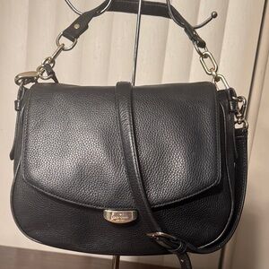 Kate Spade Cobble Hill Little Curtis Black Pebbled Leather crossbody/ShoulderBag